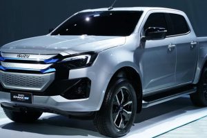 Isuzu D-Max EV Concept รถปิกอัพไฟฟ้าต้นแบบ ขุมพลัง 177 แรงม้า วิ่งได้ประมาณ 300 กม./ชาร์จ วางแผนผลิตที่ไทยปี 2025