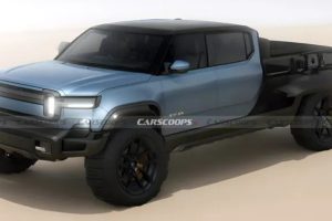 Rivian กำลังพัฒนา R1X ที่อาจเป็นรุ่นเรือธงใหม่ของทั้ง R1S รถ SUV ไฟฟ้า และ R1T รถกระบไฟฟ้า ที่อาจมีกำลังเกิน 1,000 แรงม้า