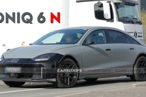 Hyundai Ioniq 6 N ที่มีขุมกำลัง 641 แรงม้า ถูกพบเห็นขณะทดสอบ คาดเปิดตัวปี 2025