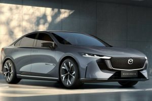 2024 Mazda EZ-6 รถยนต์ไฟฟ้า ที่ใช้แพลตฟอร์มเดียวกับ Deepal L07 เปิดตัวครั้งแรกในประเทศจีน