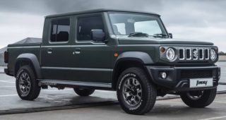 Suzuki Jimny ดัดแปลงเป็นรถกระบะ Dual Cab คล้าย Jeep Gladiator ไซส์มินิ