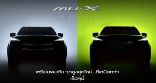 ISUZU MU-X โฉมไมเนอร์เชนจ์ใหม่ เตรียมเปิดตัว 12 มิถุนายนนี้