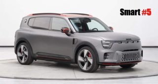 Smart #5 รถ SUV EV เวอร์ชันผลิตจริง เตรียมเปิดตัวที่จีน 28 สิงหาคมนี้