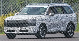 Hyundai Palisade รุ่นใหม่ปี 2026 เผยภาพขณะทดสอบ และรายละเอียดบางส่วน