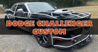 "Dodge Challenger ปี 2009 ที่ไม่เหมือนใคร: รถสปอร์ตที่ถูกปรับแต่งจนไม่มีแผงตัวถัง"