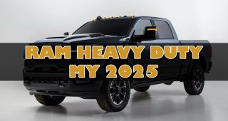 Ram เผยภาพรถกระบะ Heavy Duty ปี 2025 ที่ปรับโฉมใหม่ ก่อนเปิดตัวช่วงปลายปีนี้