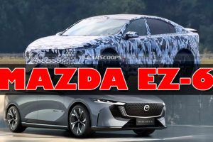 Mazda EZ-6 หลุดขณะทดสอบ ก่อนบุกตลาดยุโรปเร็ว ๆ นี้