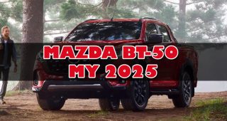 Mazda BT-50 ปี 2025 ปรับโฉมใหม่ เพิ่มความสปอร์ตและหน้าจอใหญ่ขึ้น!