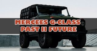 Mercedes เปิดตัว G-Class สไตล์เสื้อพอง และรุ่นพิเศษ 'Past II Future' ฉลอง 45 ปี