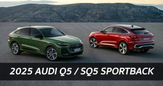2025 Audi Q5 Sportback มาแล้ว! สวยโฉบเฉี่ยวกว่าเดิม SQ5 เปลี่ยนดีเซลเป็นเบนซิน