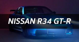 Built by Legends ปลุกตำนาน Nissan R34 GT-R ในสี Bayside Blue สุดไอคอนิค