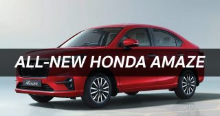 เปิดตัวแล้ว All-New Honda Amaze ในอินเดีย เริ่มต้นที่ 320,000.-