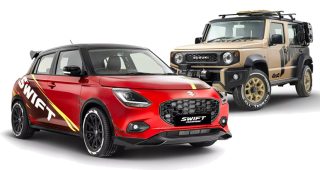 Suzuki เปิดตัว Swift และ Jimny Concept แต่งแบบสายซิ่ง และสายลุย ในงาน Bharat Mobility Global Expo 2025