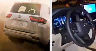 หลุดภาพ Toyota Land Cruiser 300 รุ่นใหม่ ! ก่อนเปิดตัวในปี 2025