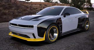 Dodge Charger Daytona Widebody มาแล้ว! ชุดแต่งจัดเต็มจาก Waido Kits