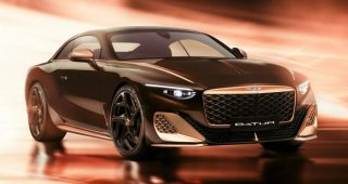 Bentley Batur Black Rose รถสุดหรูที่ผสานความงามของ สี Rose Gold เข้ากับทองคำ 18K