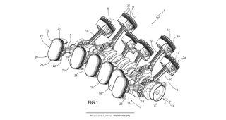 Ferrari จดสิทธิบัตร เครื่องยนต์ V12 ลูกสูบวงรี! พร้อมก้านสูบสุดล้ำ