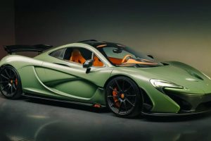 McLaren P1 คันเดียวในโลก! มาในสี Satin Camo Green สุดโหด