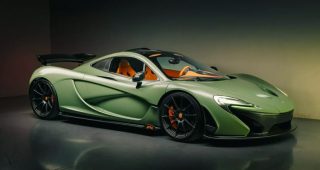 McLaren P1 คันเดียวในโลก! มาในสี Satin Camo Green สุดโหด