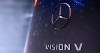 Mercedes-Benz Vision V ว่าที่รถตู้ไฟฟ้าหรู 500 กม./ชาร์จ!