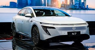 Nissan N7 รถ Sedan ไฟฟ้ารุ่นใหม่ วิ่งไกลสุด 635 กม./ชาร์จ โชว์ตัวแล้วที่งาน Shanghai Auto Show 2025