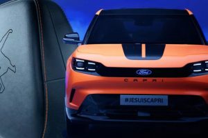 Ford เปิดตัว Capri EV โมเดลแต่งพิเศษคันเดียวในโลก แรงบันดาลใจจาก