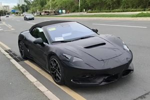 Denza Z รถสปอร์ตไฟฟ้าคูเป้ 2 ประตู โผล่ทดสอบในจีน อาจเปิดตัวเร็ว ๆ นี้