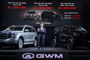 GWM TANK 500 DIESEL เปิดราคาแล้ว! เริ่มต้นที่ 1,399,000 บาท