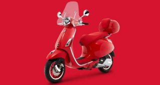 ใหม่ Vespa Primavera (RED) 2024 ราคา ตารางผ่อน-ดาวน์