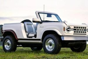Ford เผยโฉม Bronco Roadster Concept สุดดิบ! เปิดโล่งไร้หลังคา ไร้ประตู ฉลองครบรอบ 60 ปี