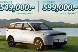 ใหม่ New JAECOO 5 EV 2025-2026 ราคา เจคู 5 ตารางผ่อน-ดาวน์