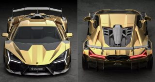 Zacoe เผยโฉม Widebody Stage Two สำหรับ Lamborghini Revuelto ชุดแต่งสไตล์ Batmobile รถคู่กายของ Batman