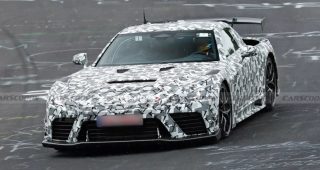 Lexus LFR ว่าที่ซูเปอร์คาร์ตัวแทน LFA ถูกเผยภาพขณะทดสอบ ทั้ง 3 เวอร์ชัน คาดใช้ขุมพลังไฮบริด V8 4.0 ลิตร ทวินเทอร์โบ อาจเปิดตัวปลายปี 2025
