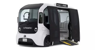 Toyota e-Palette รถ Shuttle Bus EV อเนกประสงค์สุดล้ำ วิ่งได้ไกล 250 กม./ชาร์จ