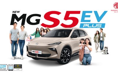 MG ชู 4 จุดเด่น ‘ใหญ่ - เย็น - ยาว – เยอะ’ กับ NEW MG S5 EV PLUS พร้อม LIFETIME WARRANTY