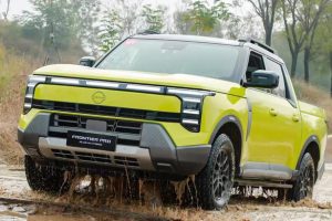 Nissan Frontier Pro กระบะ PHEV ขับเคลื่อน 4 ล้อ วิ่ง EV Mode ไกลสุด 135 กม.! รุ่นแรกที่ "ออกแบบ-ผลิต-ขายทั่วโลก" จากจีน เปิดพรีเซลแล้วในจีน เริ่มต้นที่ 800,000.-