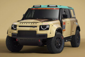 เปิดตัว Land Rover Defender Dakar D7X-R ตัวแข่งสุดโหดรุ่นใหม่ พร้อมโหมด Flight Mode สำหรับกระโดดเนินทราย!