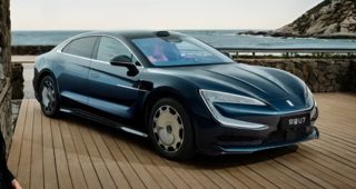 BYD เปิดตัว Yangwang U7 1,341 แรงม้า สี Galaxy Blue ใหม่ ที่งาน Guangzhou Auto Show