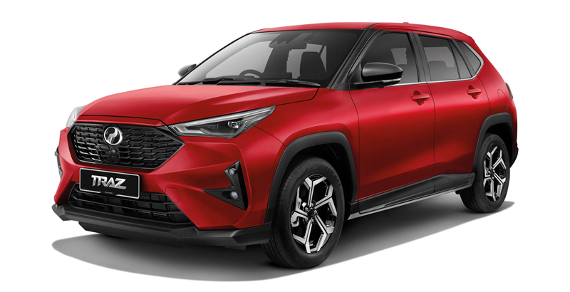 Daihatsu–Perodua เปิดตัว TRAZ รถ SUV B-Segment แพลตเฟอร์มเดียวกับ Yaris Cross ขุมพลัง 1.5 ลิตร บุกตลาดมาเลเซีย ราคา 580,000 - 627,000