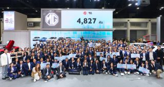 MG สุดปัง! กวาดยอดจอง MOTOR EXPO 2025 กว่า 4,827 คัน
