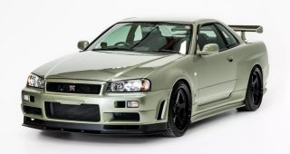 Nissan Skyline GT-R R34 ปี 2002 ปิดประมูลที่ 442,000 ดอลลาร์ หรือราว 13.7 ล้านบาท