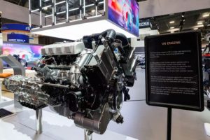 GWM โชว์ขุมพลัง เครื่องยนต์ V8 4.0 ลิตร ในงาน CES 2026