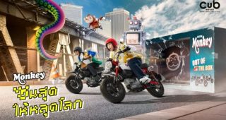 ใหม่ New Honda Monkey 2025 ราคา ฮอนด้า มังกี้ ตารางผ่อน-ดาวน์