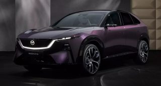 Mazda CX-6e รถ SUV ไฟฟ้ารุ่นใหม่ วิ่งได้ 483 กม./ชาร์จ เปิดตัวที่งาน Brussels Motor Show เตรียมทำตลาดในยุโรปปลายปี 2026