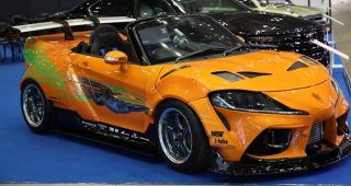 Toyota GR Supra ไซซ์เคคาร์ คันเดียวในโลก จากฝีมือนักศึกษา NATS