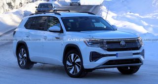 Volkswagen Atlas รุ่นปี 2027 โผล่วิ่งทดสอบแทบไม่พรางตัว เตรียมเปิดตัวในงาน New York Auto Show เม.ย.นี้