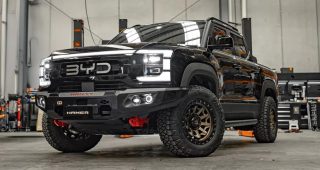 BYD Shark 6 ใส่ชุดแต่ง Hamer 4×4 ออสซี่ เสริมลุคออฟโรด