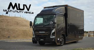 Isuzu พลิกภาพรถบรรทุก! เนรมิต Isuzu Elf ให้เป็นคาเฟ่ บ้านพัก และรถสายลุยในคันเดียว