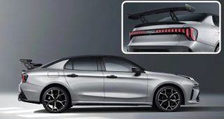 Lynk & Co 03 Large Rear Wing Edition! ใส่ปีกคาร์บอนขนาดใหญ่