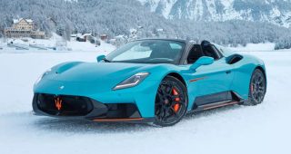 เปิดตัว Maserati MCPura Cielo Frozen Magma รุ่นพิเศษคันเดียวในโลก
